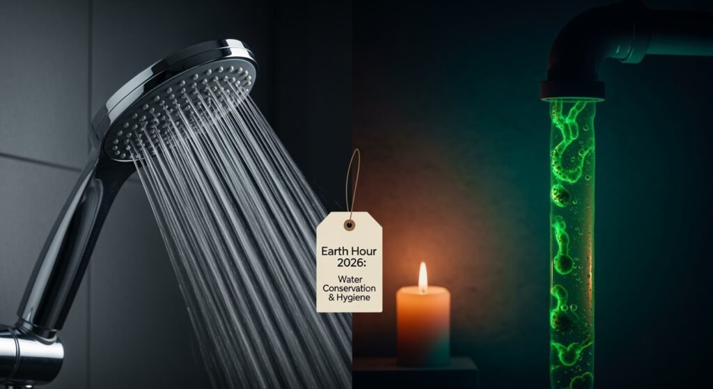 Wasserspar-Armaturen Hygiene, Wasserstagnation, Earth Hour Wasser